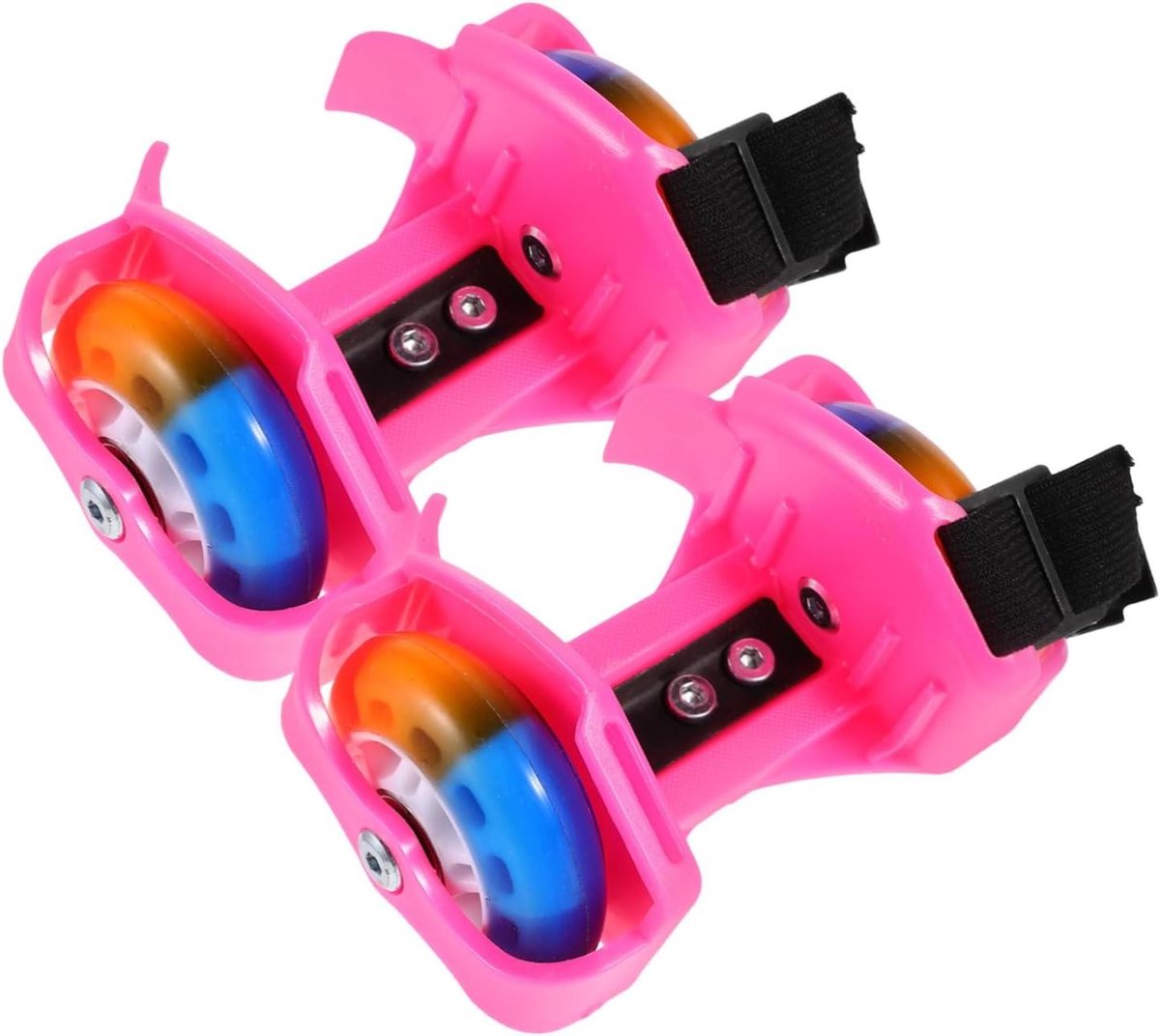Rolschaatsen Kinderen Schoenen met wieltjes Buiten sporten Lichtgevende wielen 13.50X9.00X8.00CM Rooskleurig