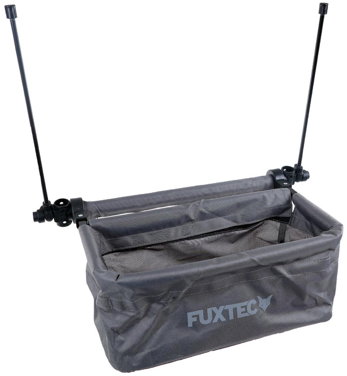 Grijze achtertas voor FUXTEC Easy en Smart Cruiser transportwagens