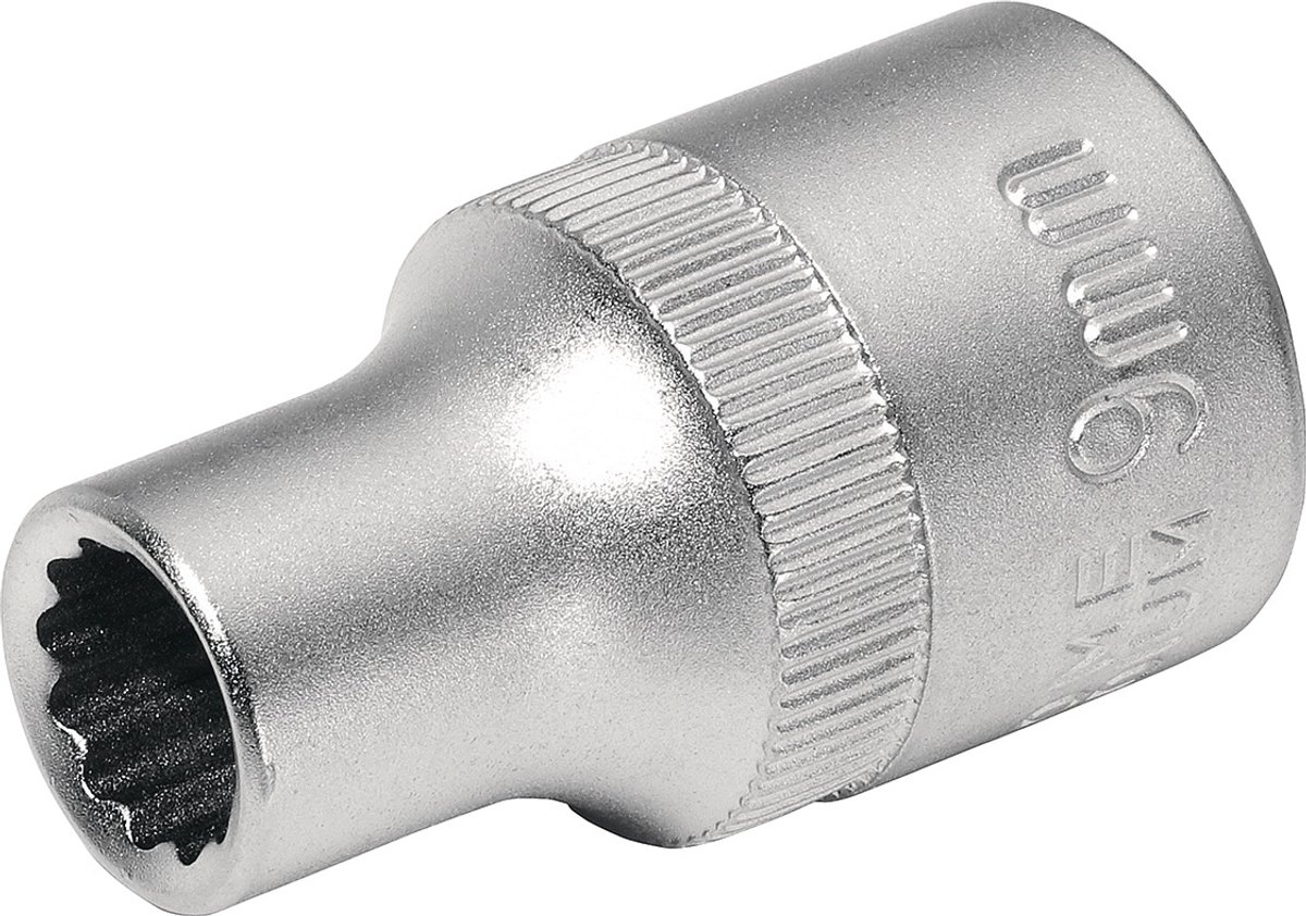 Steckschlüsseleinsatz 1/2 Zoll 12-kant SW 14mm L.40mm TECWERK