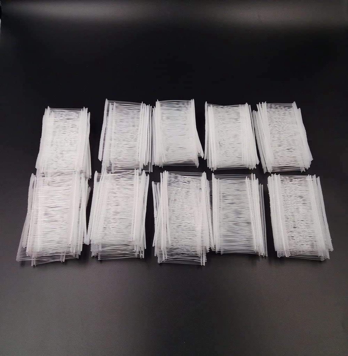 aladdien - Transparante Hechtdraad - Tag Pins voor Etiketteerpistool - Ideaal voor Kleding - Wit - Geschikt voor Diverse Kleurstoffen - 5000 Stuks