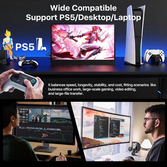 2TB Interne SSD M.2 PCIe 4.0 voor Gaming en High-End PC's — afbeelding 4