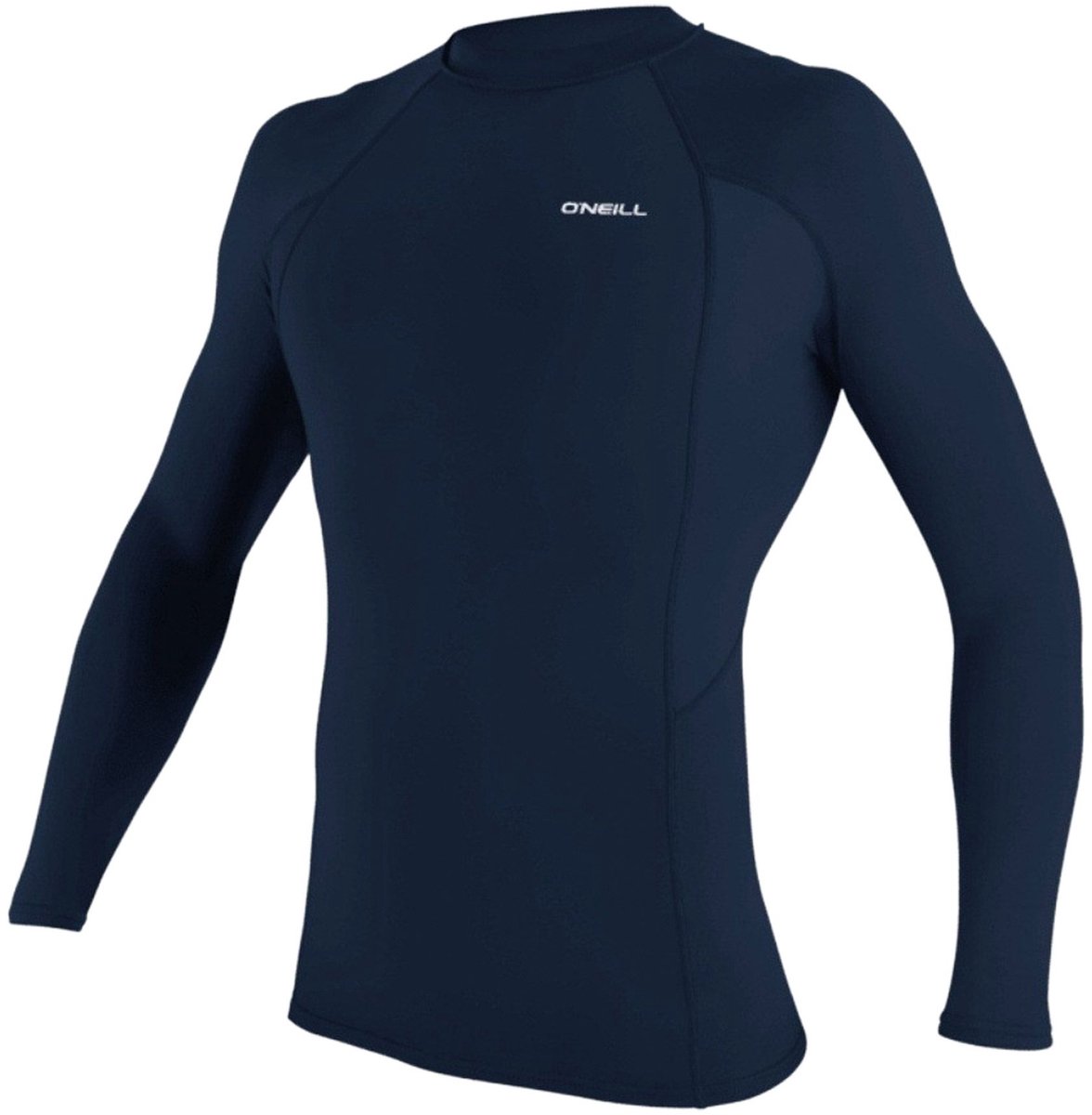 O’Neill Basic Skins L/S Rashguard Heren Blauw
