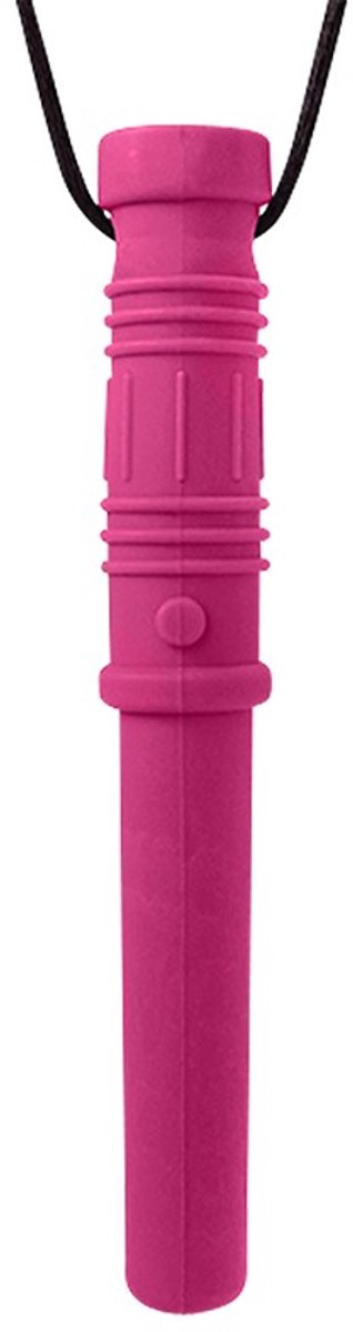 ARK Therapeutic bijtspeeltje sensorisch kauwsieraad magenta standaard.