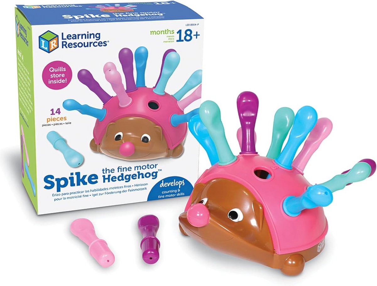 Educatief Speelgoed Egel: Fijne Motoriek Ontwikkeling Kleurrijk Telspel