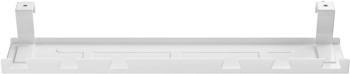 Kabelbak Bureau - Kabel Organizer - Werkplek Opruimen - Robuust Staal - 59 cm - Wit