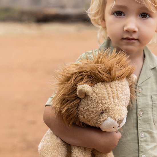 Little Dutch Safari Friends Knuffel Leeuw - 25 cm van Little Dutch — afbeelding 3