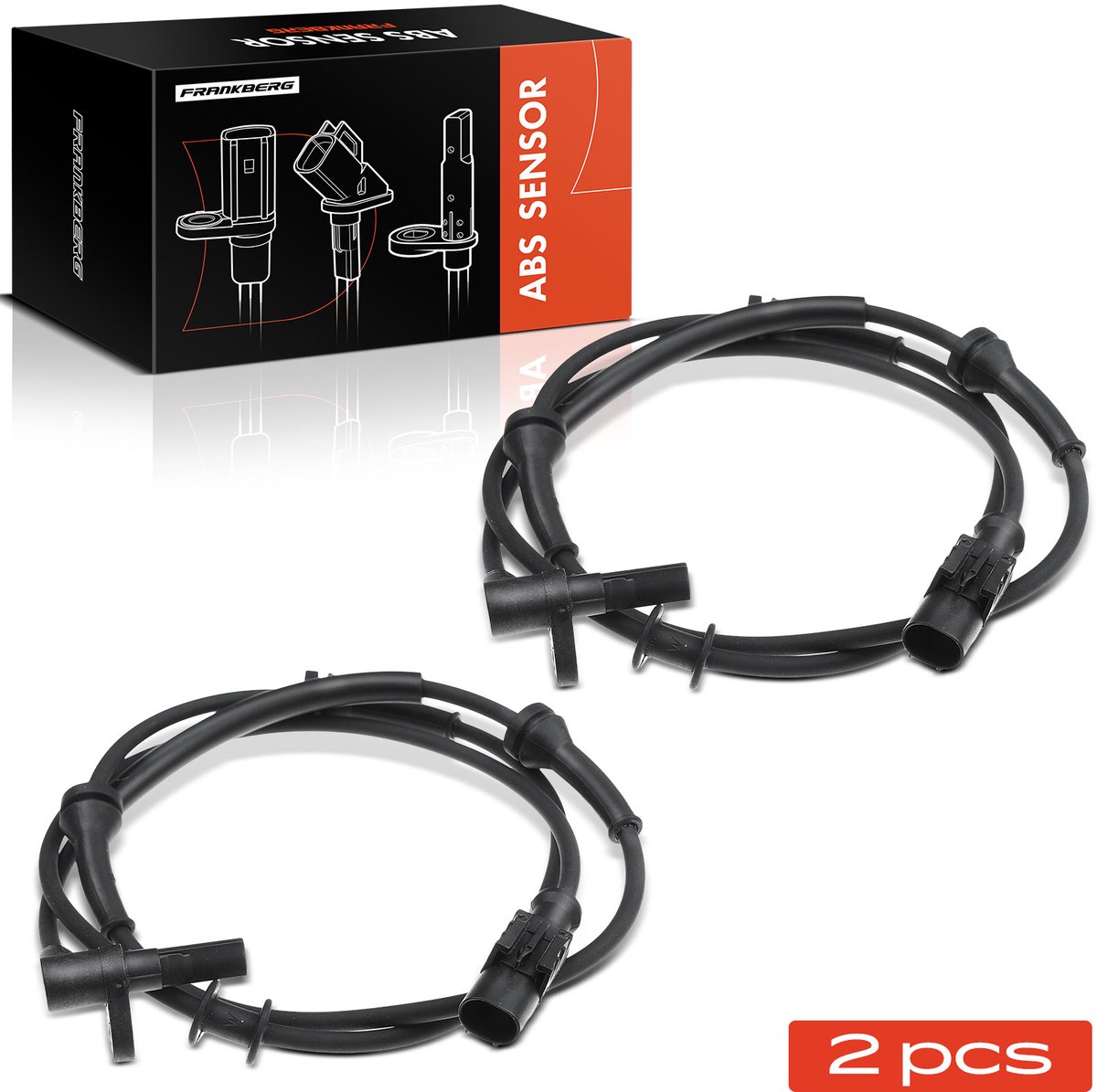Frankberg 2x ABS Sensor Vooras voor Fiat Panda 312 319 Panda Van