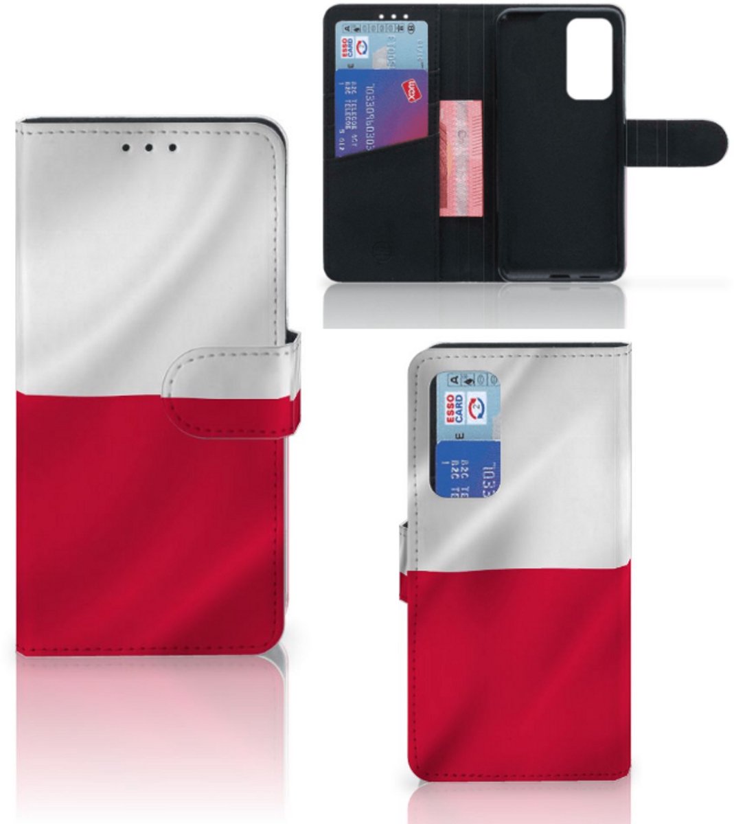 Huawei P40 Bookstyle Case Polen