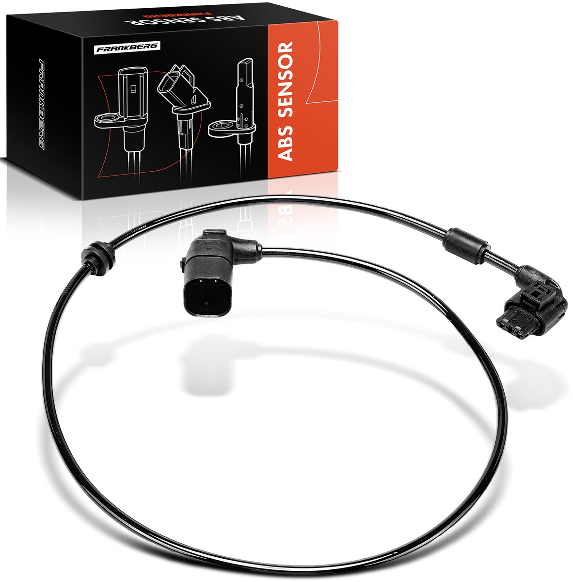 Frankberg 1x ABS Sensor Achteras Rechts voor Benz