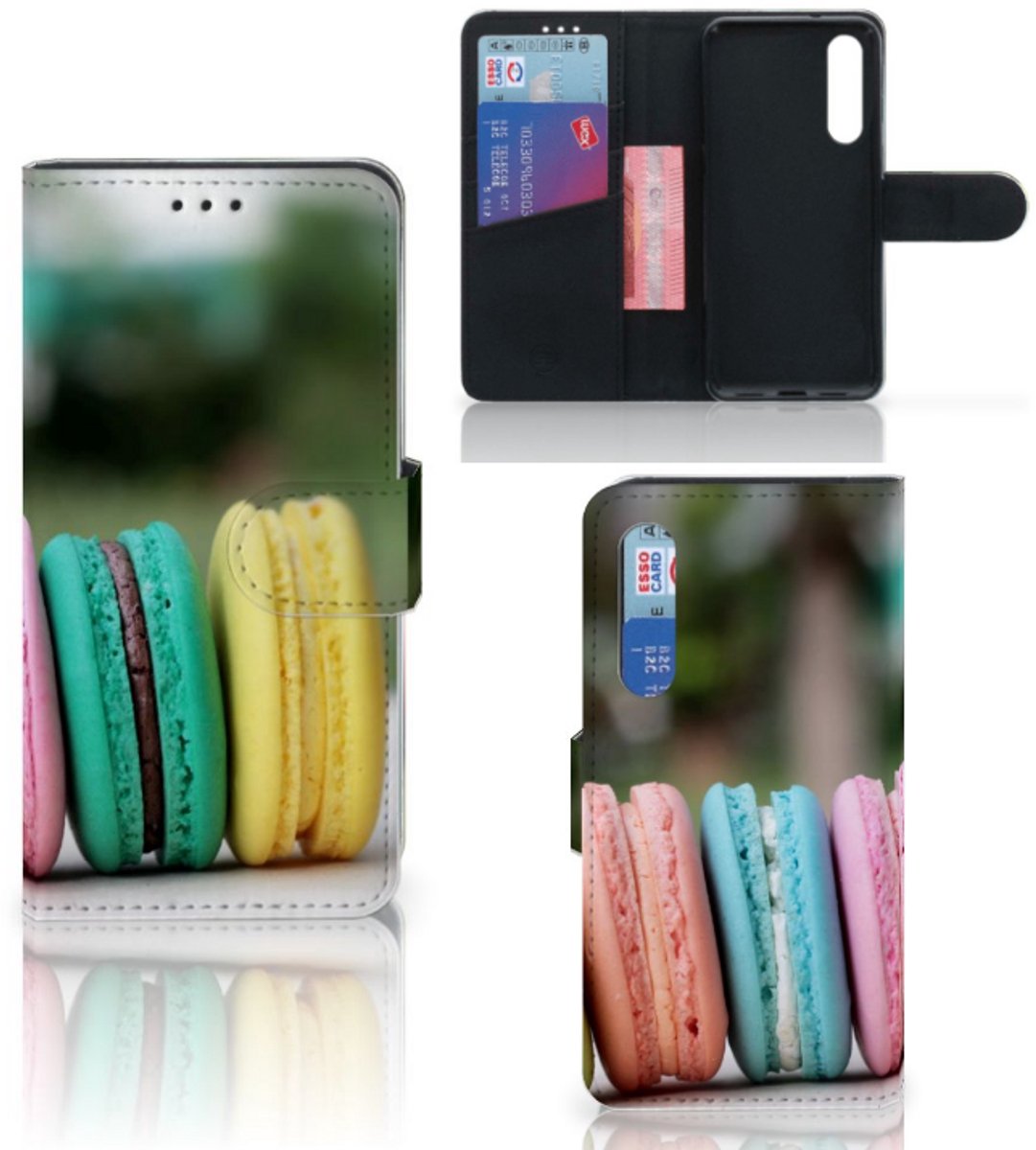 Xiaomi Mi 9 SE Book Cover Macarons