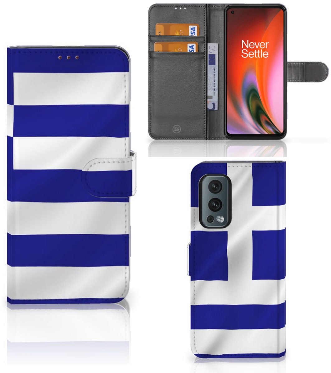 OnePlus Nord 2 5G Bookstyle Case Griekenland