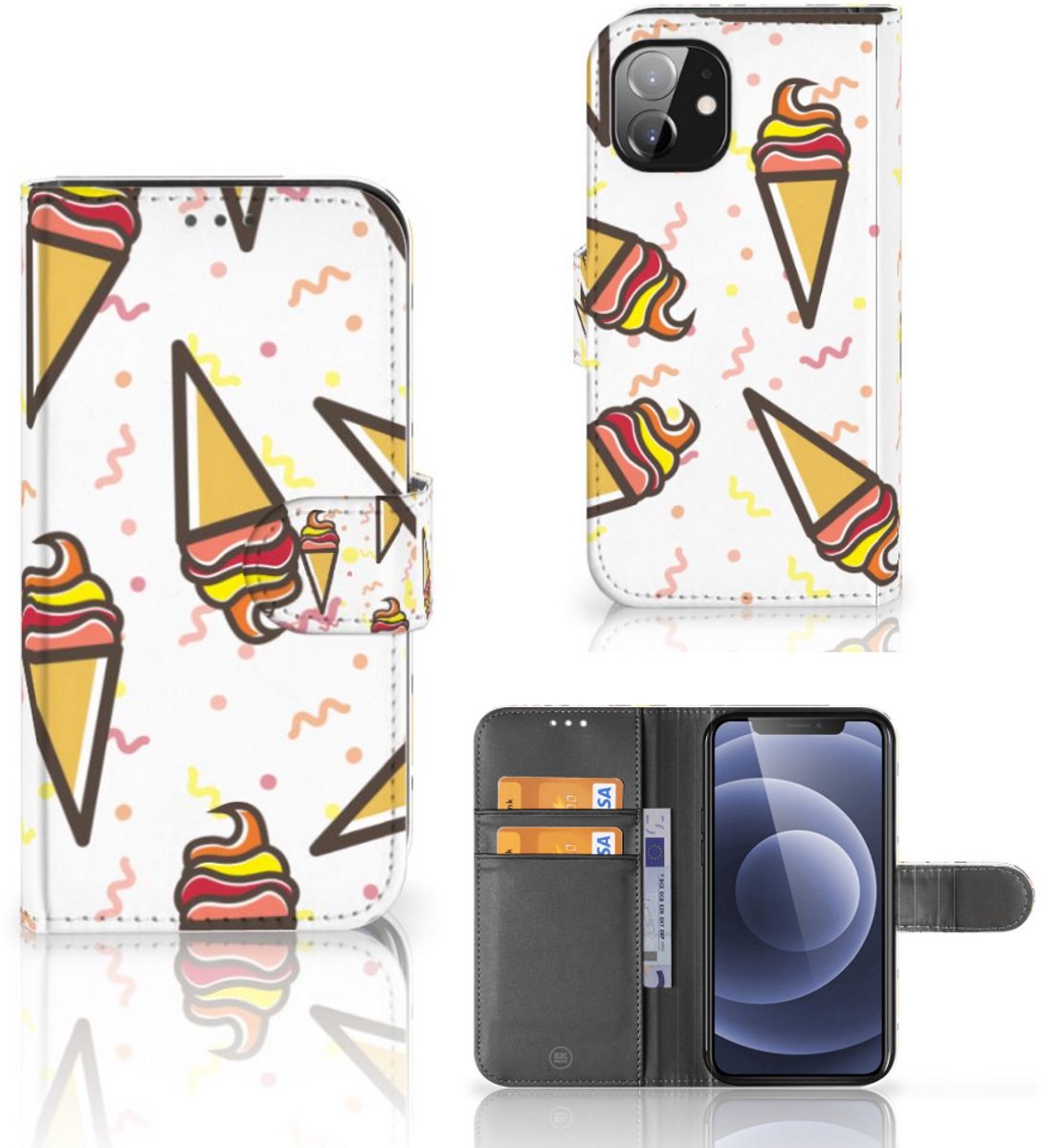 Apple iPhone 12 Mini Book Cover Icecream
