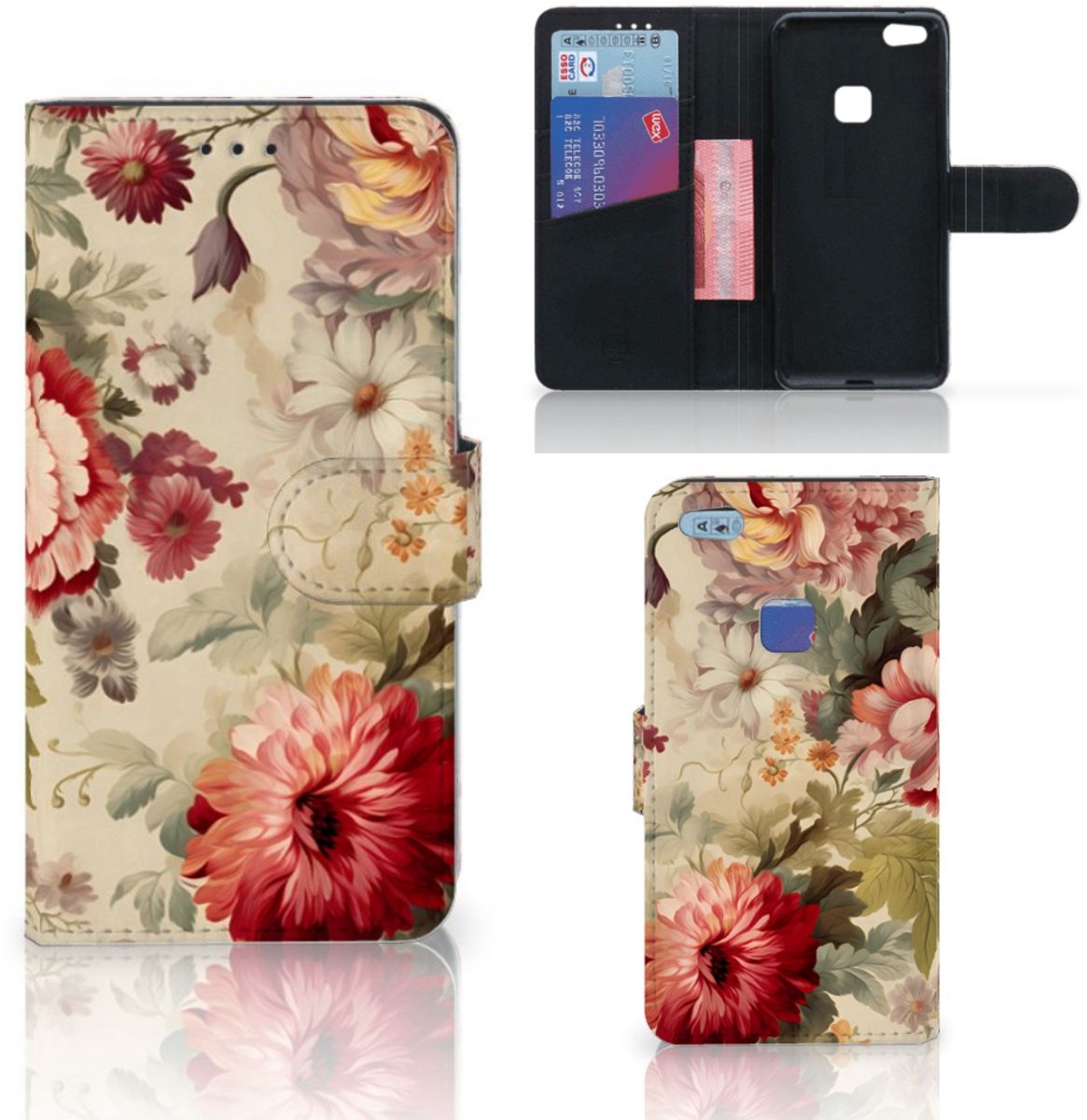 Hoesje voor Huawei P10 Lite Bloemen
