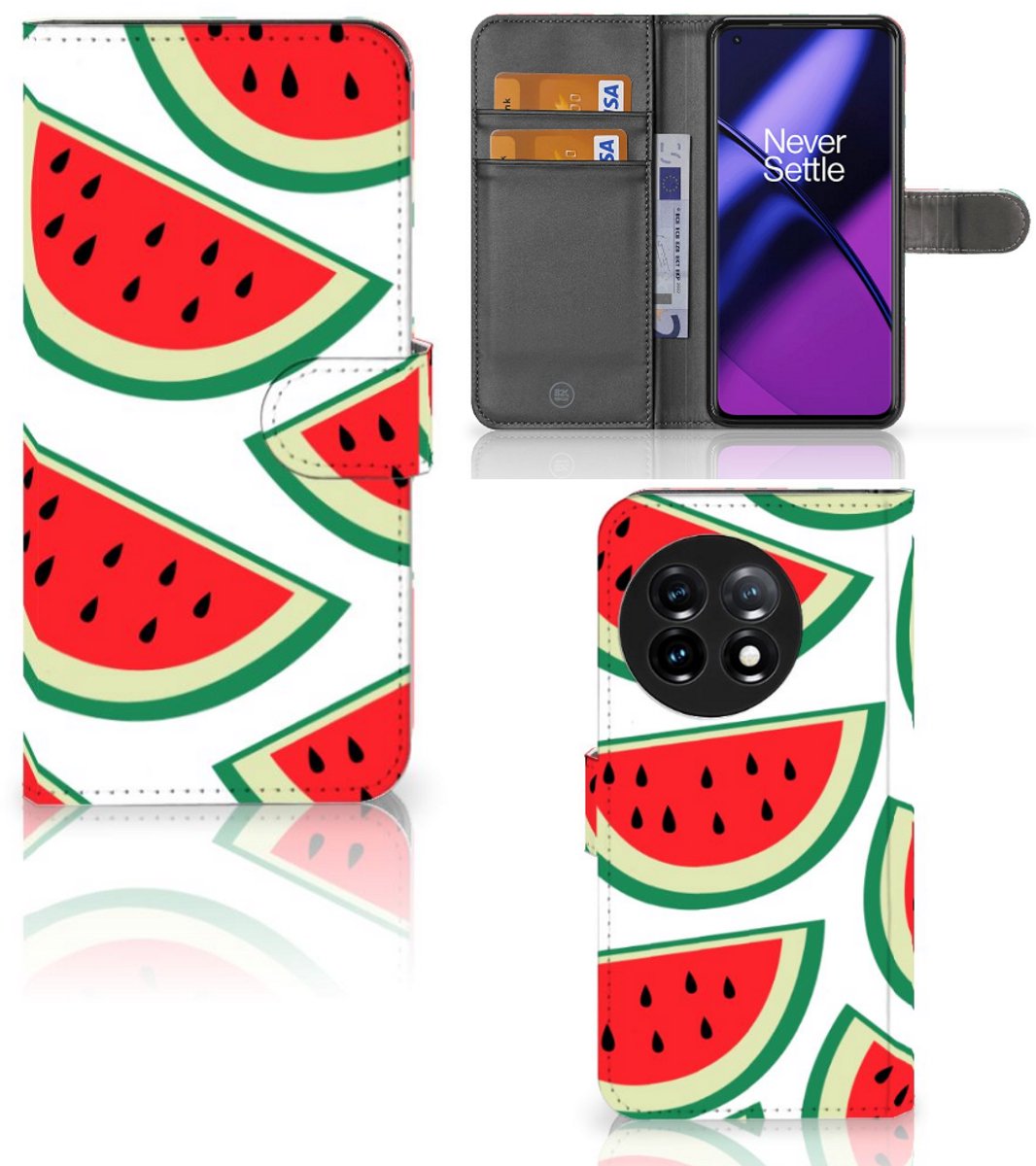 OnePlus 11 Book Cover Watermelons