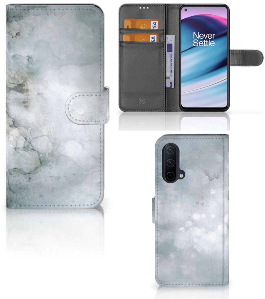 Hoesje OnePlus Nord CE 5G Painting Grey