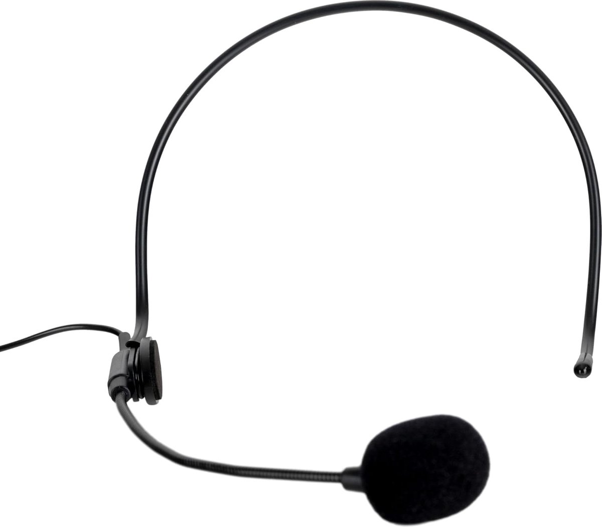 Headset Microfoon - Condensator Microfoon - Groepscommunicatie - Licht Draagcomfort - 35 mm Jack - Zwart