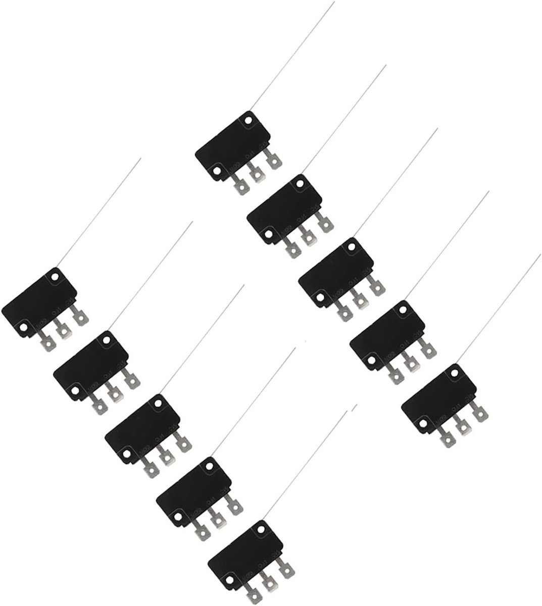 10 Stuks Micro Switchen voor Speelautomaten en Rocking Cars - Duurzame Knoppen voor Coin Catchers en Irrigatie Accessoires