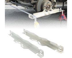 Robuuste Track Alignment Tool Platen van RVS voor Nauwkeurige Wieldiagrammeting en Uitlijning van Auto's, Trucks en SUV's met Ophanggaten