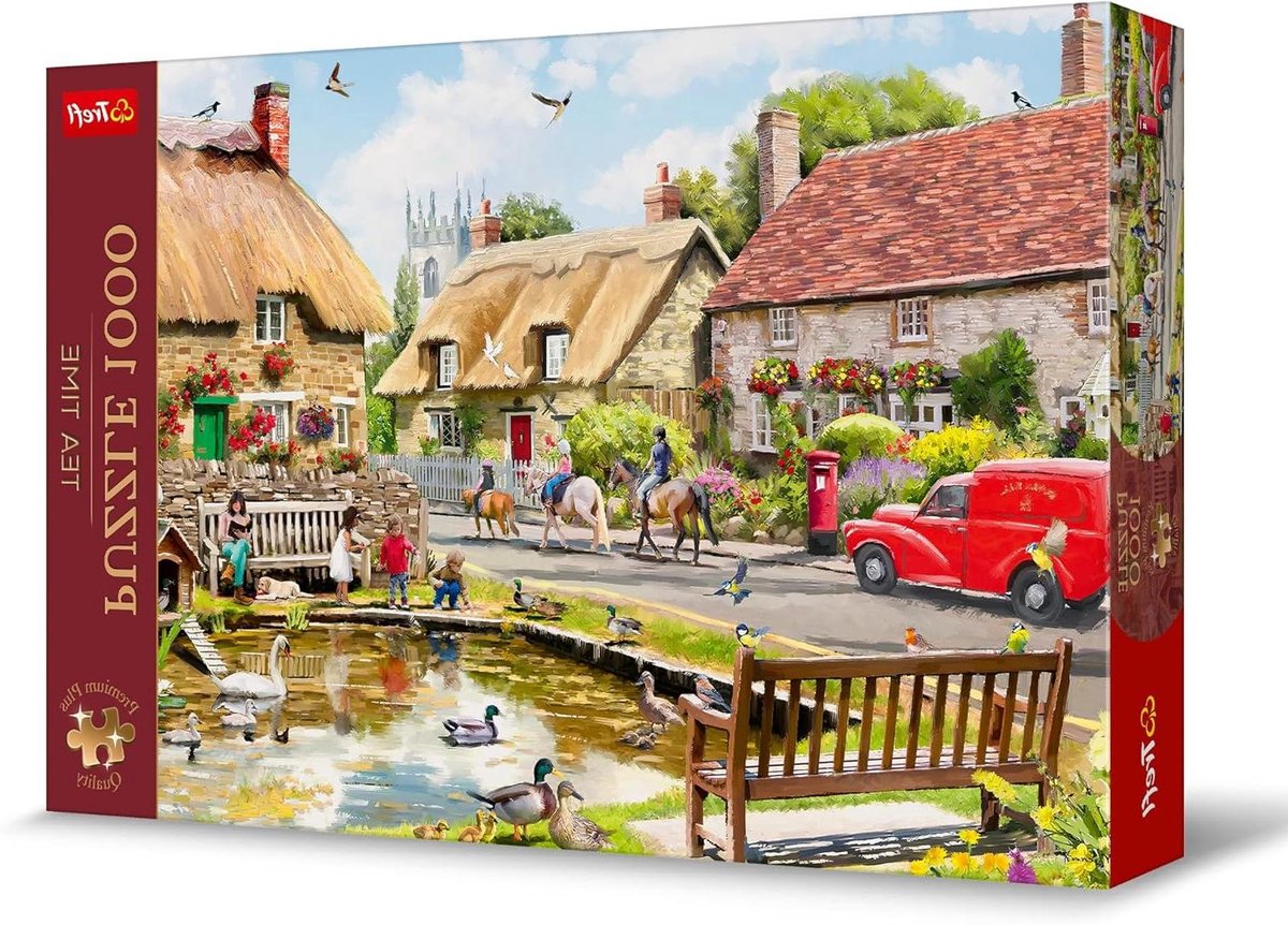 Puzzel 1000 stukjes - Legpuzzel Volwassenen - Ontspanning Thuis - Perfect Passende Elementen - 683 x 480 mm - Veelkleurig
