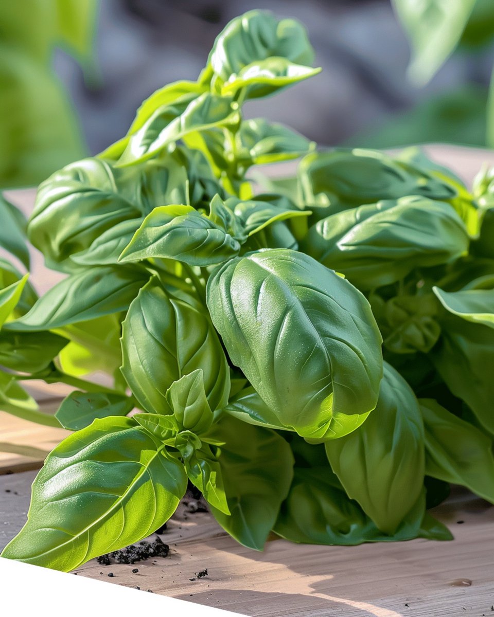 Basilicum Zaden Italiano Classico Ocimum Basilicum Eenjarig Genovese