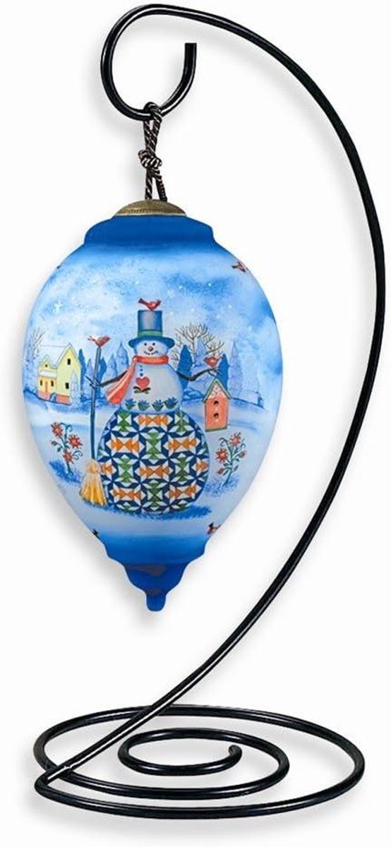 Hangstandaard Ornament - Metalen Standaard Display - Ornamenten Tonen - Handgeschilderd Interieur - 203 cm Hanghoogte - Brons