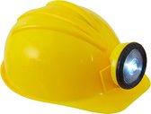 WIDMANN - Geel bouwvakker helm voor volwassenen - Hoeden > Helmen