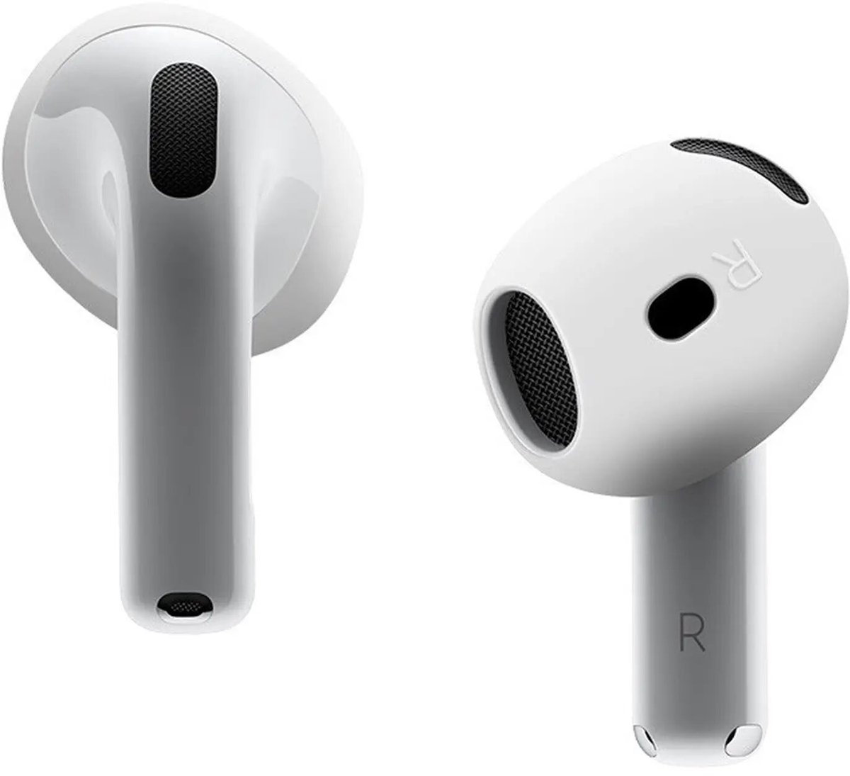 Siliconen Dopjes Oordopjes Vervangende Tips Geschikt voor AirPods 4 Wit