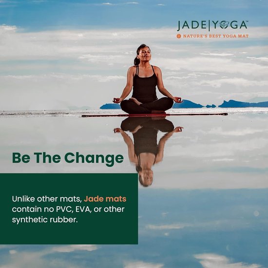 Jade Fusion Yoga Mat 68-inch — afbeelding 4