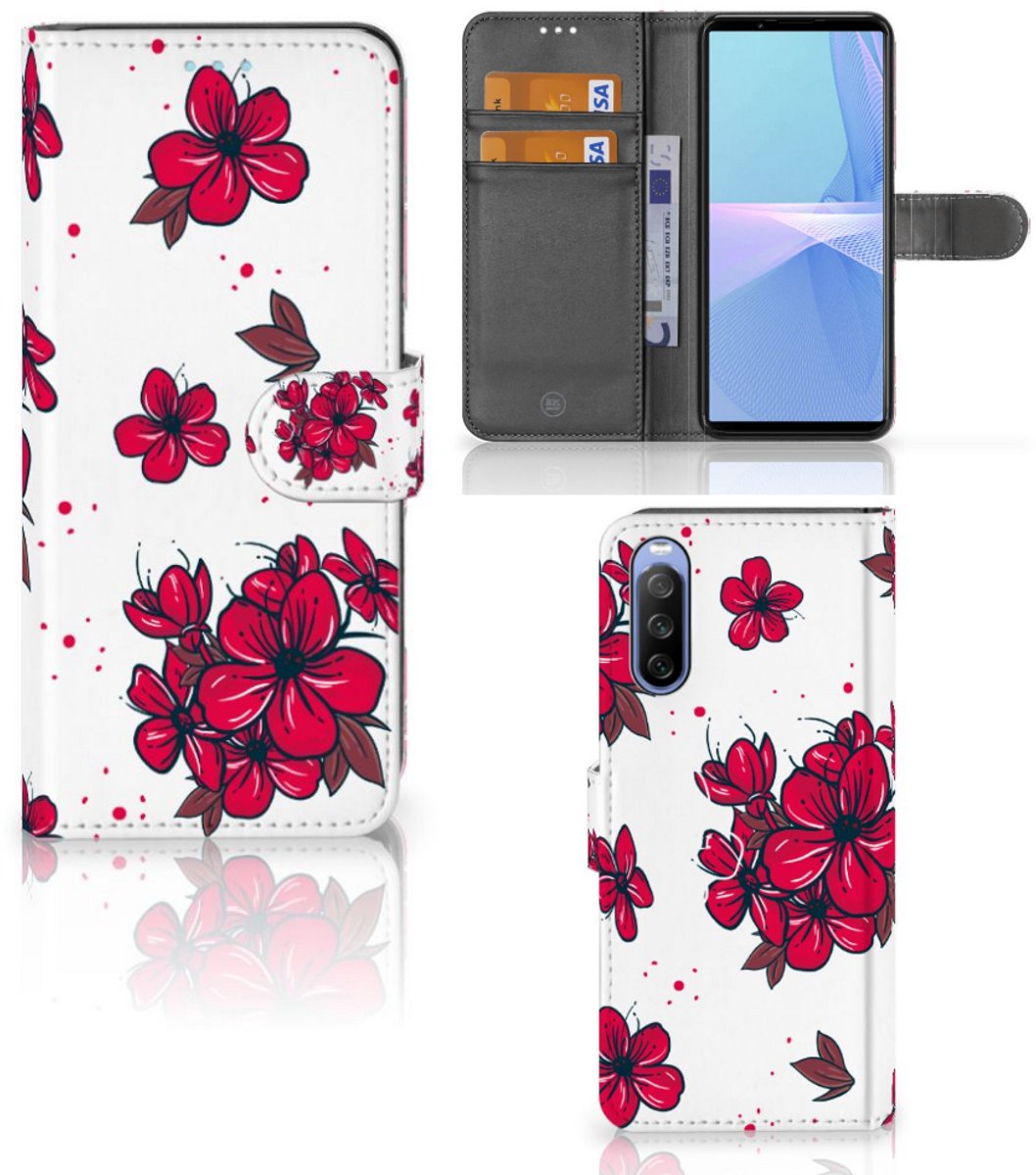Sony Xperia 10 III Hoesje Blossom Red