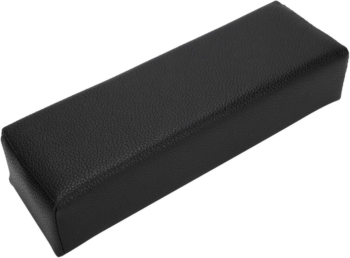 Zachte Manicure Kussen voor Nagelkunst - PU Leren Polssteun voor Nagelsalon, 12 x 3.7 x 2.6 Inch, Comfortabel en Duurzaam