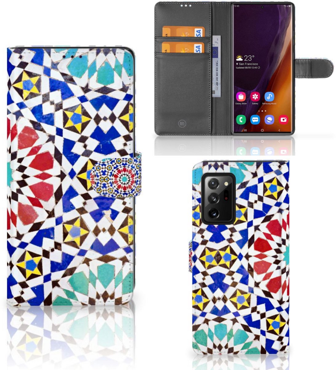 Samsung Galaxy Note20 Ultra Bookcase Mozaïek