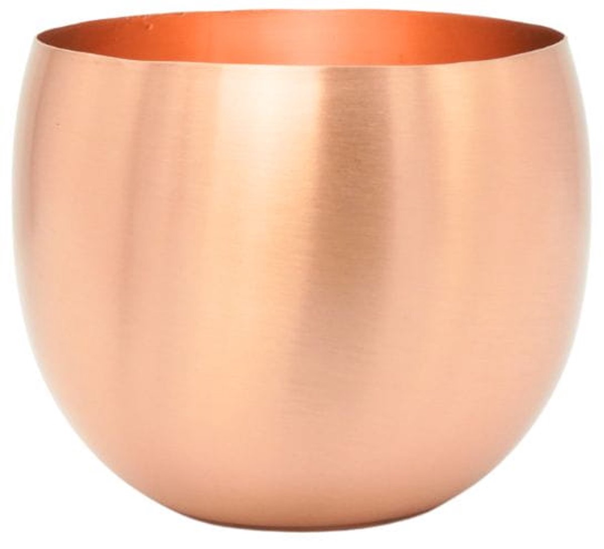 Gisane Moderne Matt Serie - Mokkabeker - 400 ml - Koper - Handgemaakt
