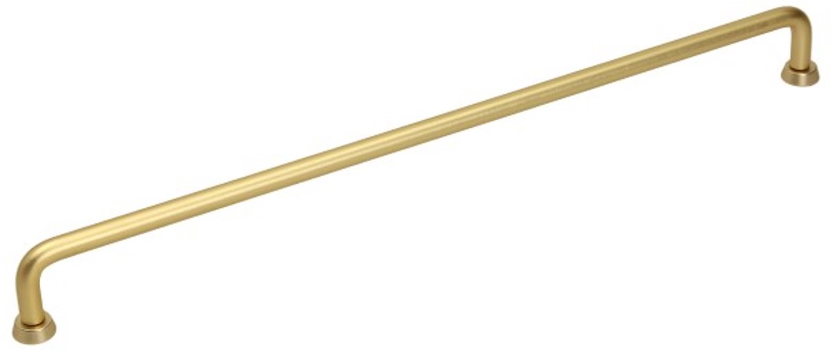 Gamet - Goudkleurige Relinggreep - 320mm - Zink-Aluminium - Stalen Stoppen