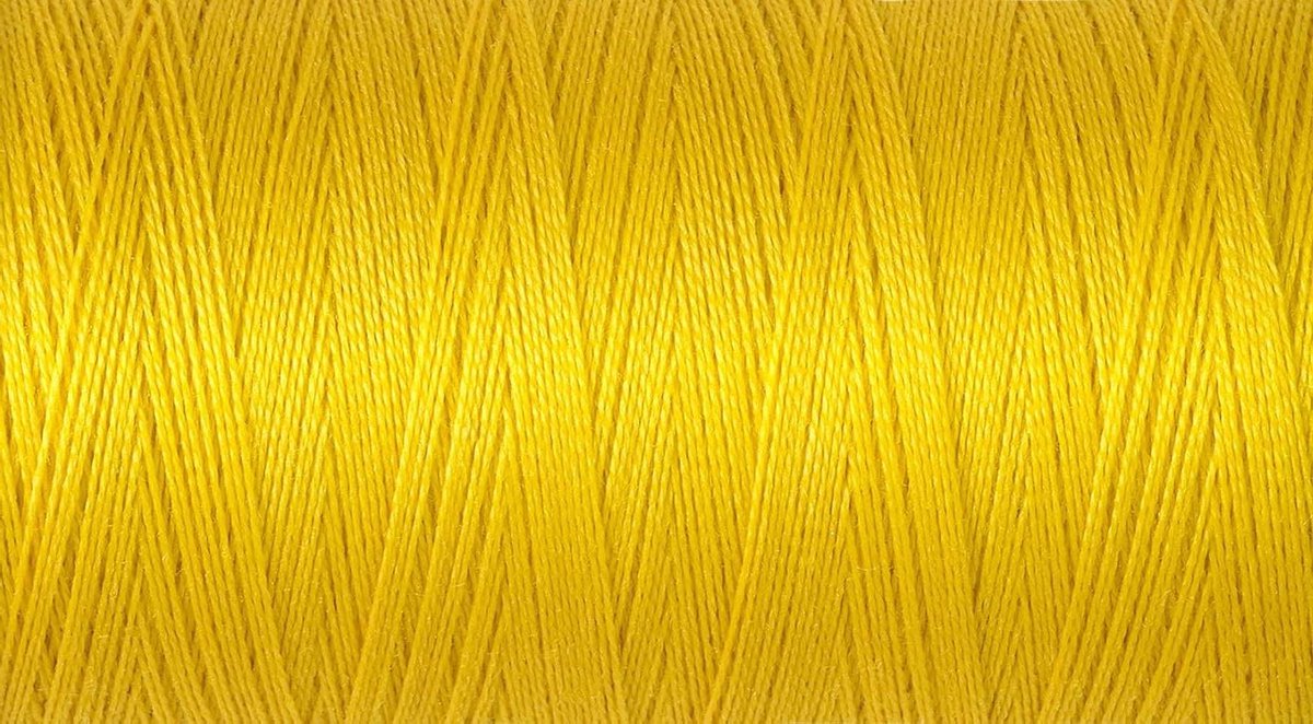 Polyester Naaigaren - Naaimachine Draad - Kleding Repareren - Voor Hand- en Machinaal Naaien - 250 Meter - Goudgeel