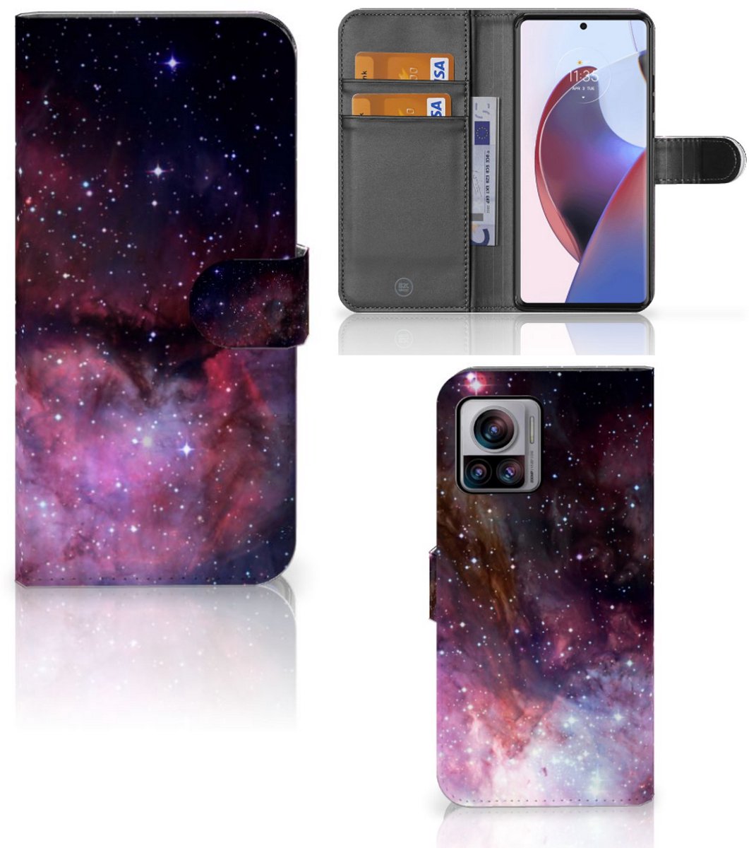Book Case voor Motorola Edge 30 Ultra Galaxy