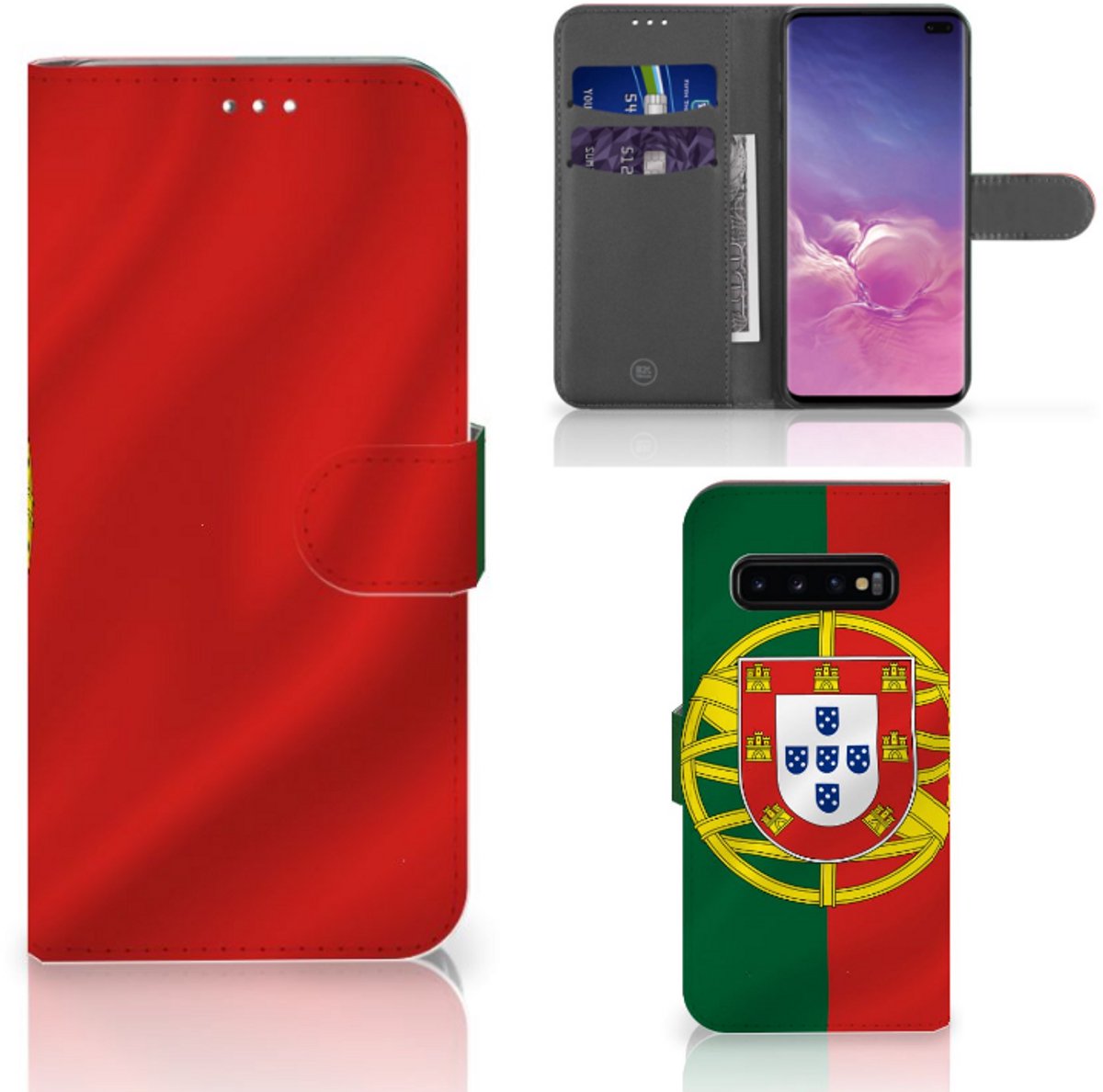 Samsung Galaxy S10 Plus Bookstyle Case Portugal