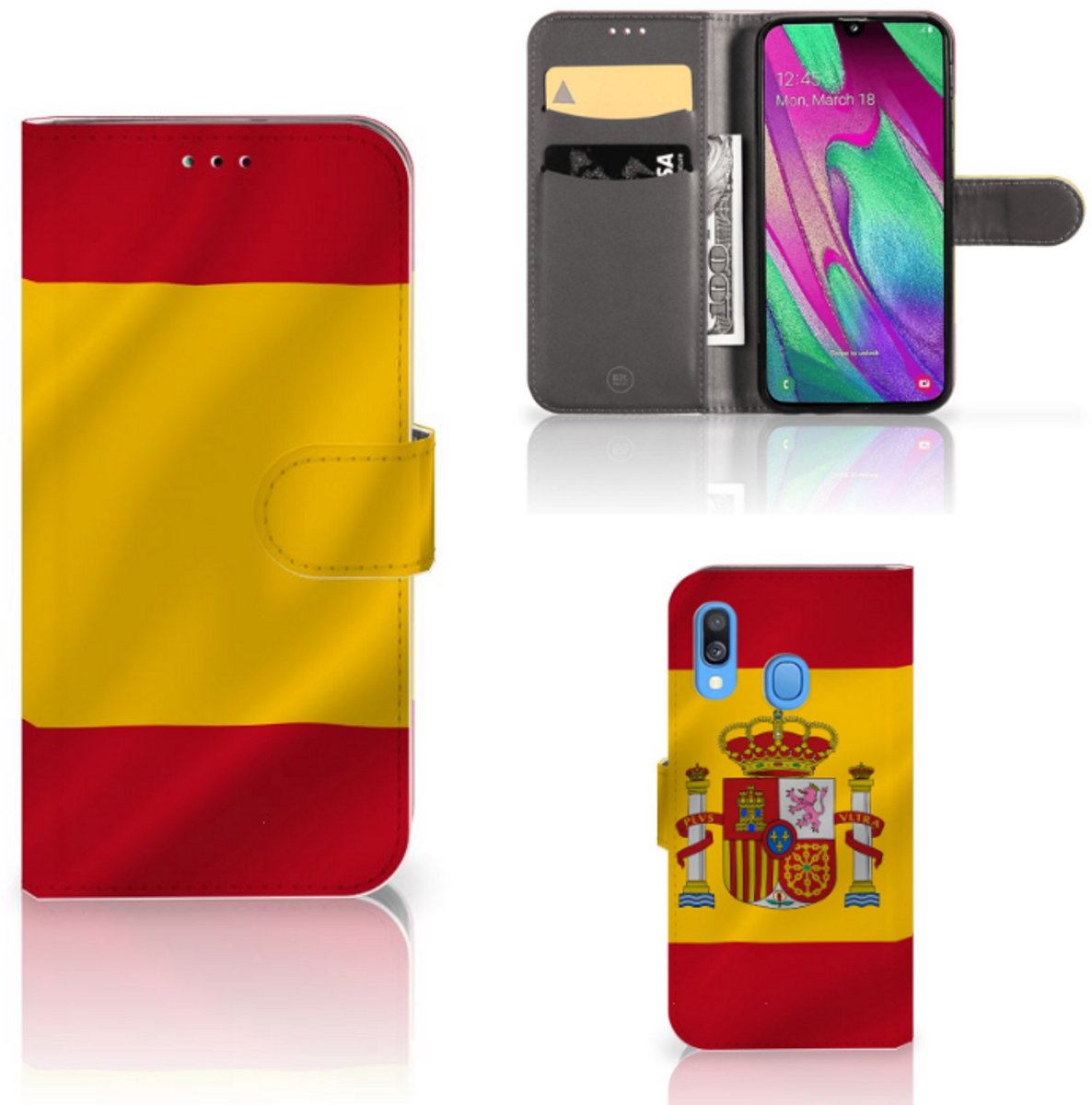 Samsung Galaxy A40 Bookstyle Case Spanje