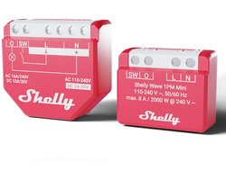 Shelly Wave Mini 1PM LR | Z-Wave Long Range en Energiemeting