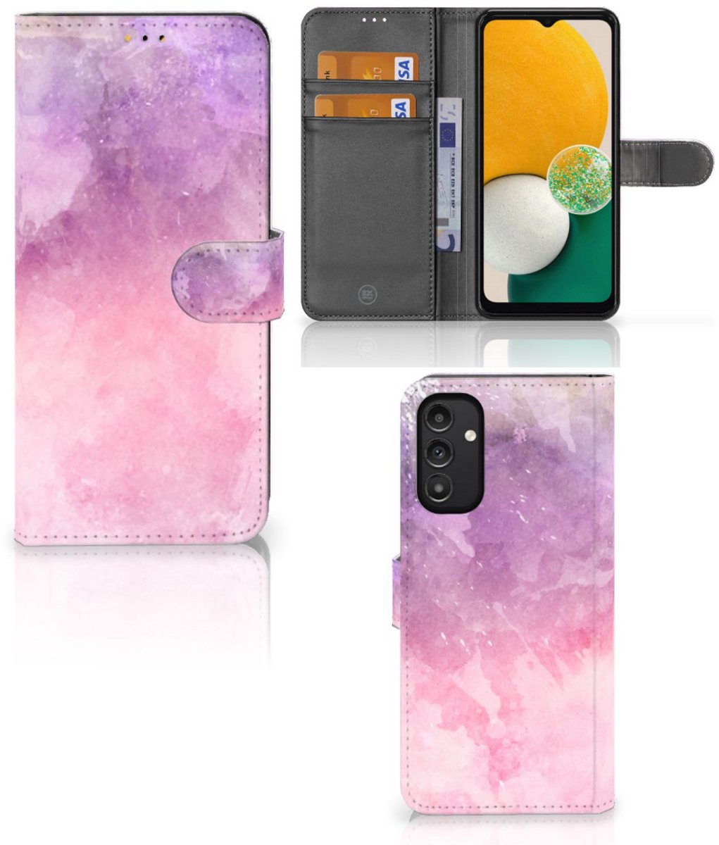 Hoesje Samsung Galaxy A14 5G Pink Purple Paint