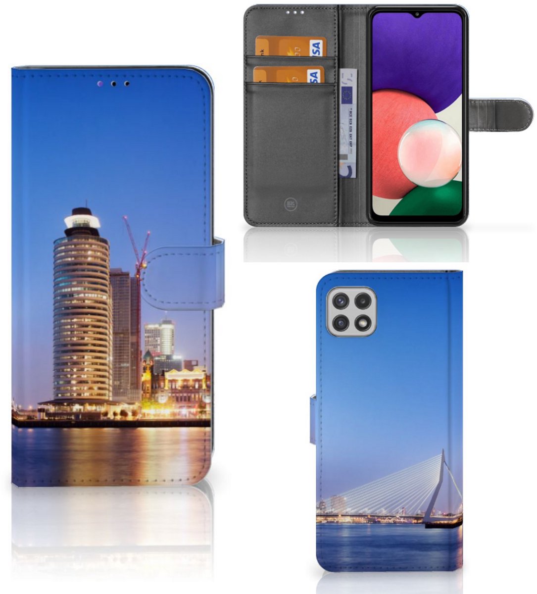 Samsung Galaxy A22 5G Flip Cover Rotterdam
