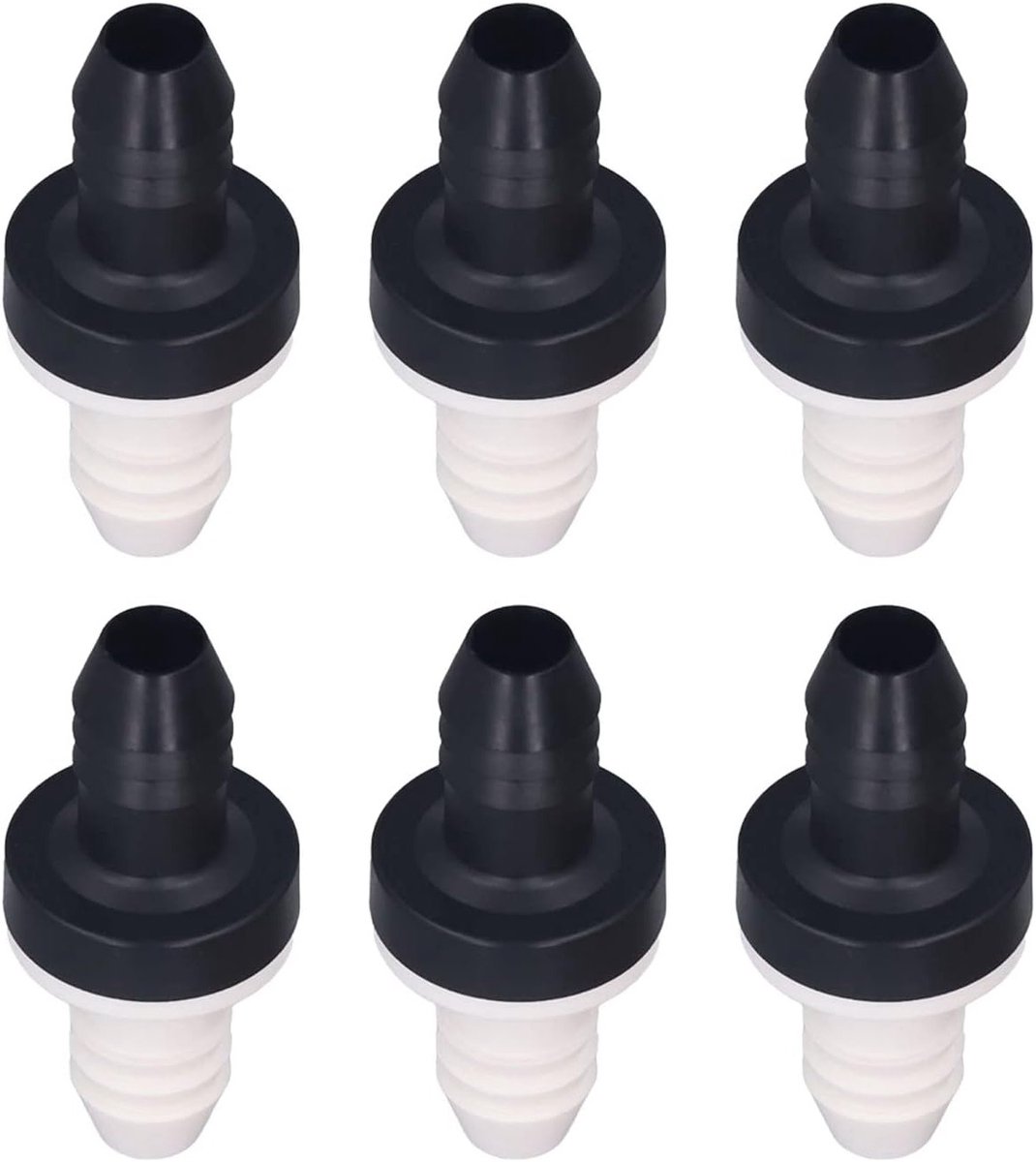 Dailygoods- Terugslagklep 150mm - Hoge Chemische Stabiliteit - Veilige Lengte 43mm - 6 Stuks - Fijn Vervaardigd - Brede Toepassing - Terugslagventiel