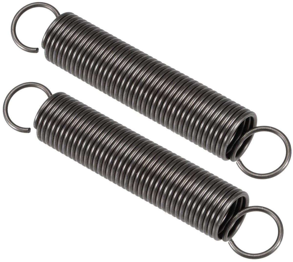 Drukveer - Veren Staal - Mechanische Toepassingen - Verlengde Lengte - 20 mm x 210 mm - Grijs