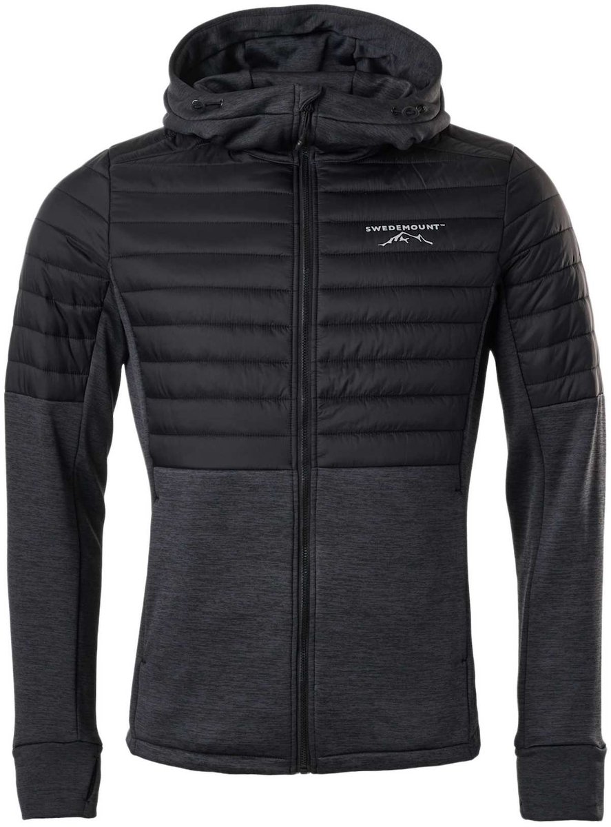 Swedemount Lofoten Hybrid Jacket II jas – Outdoorjas voor heren Zwart