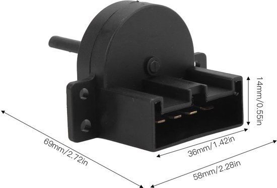 Allecto - Stove Fan Switch - Vervanging voor DUCATO en RELAY/JUMPER - 77366210 - Betrouwbare Schakelaar - Geschikt voor Verwarmingssystemen - Eenvo... van Allecto — afbeelding 3