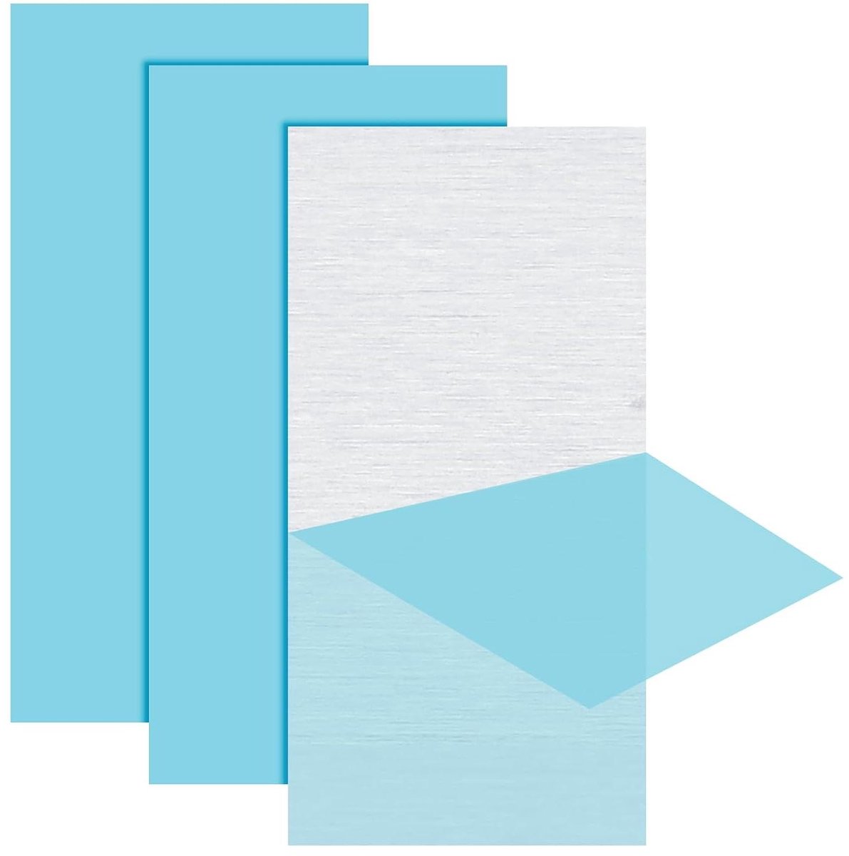 Aluminium Platen - Metaal Plaat - Industrieel Handwerk - Hoge Hardheid - 3 Stuks 0.8mm - Zilverkleur