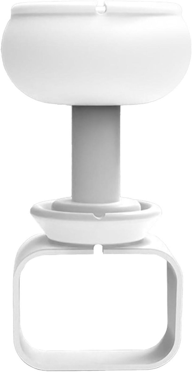 Kabel Organizer - Snoer Beheer - Thuis Kantoor - Flexibel Materiaal - 5.99 x 5.99 x 8 cm - Wit