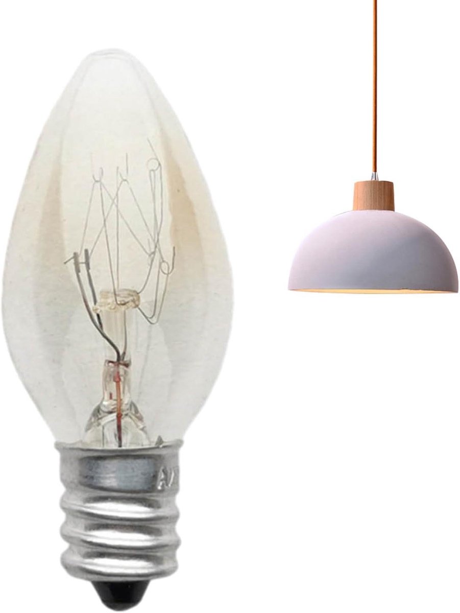 E12 Peertje - Decoratieve Lamp - Sfeerverlichting Creëren - Breed Temperatuurbereik - 2.25x5.4cm - Warm Wit