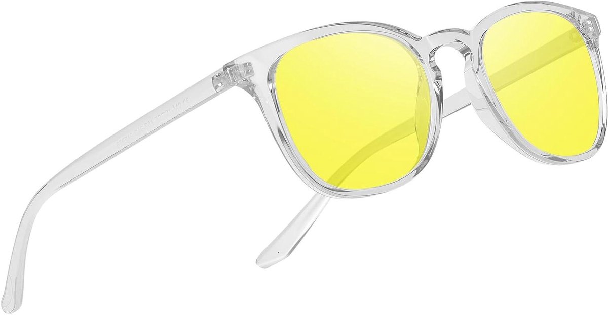 Blauwlichtfilter bril - Computer bril - Oogvermoeidheid verminderen - Zonder sterkte - Unisex - Transparant