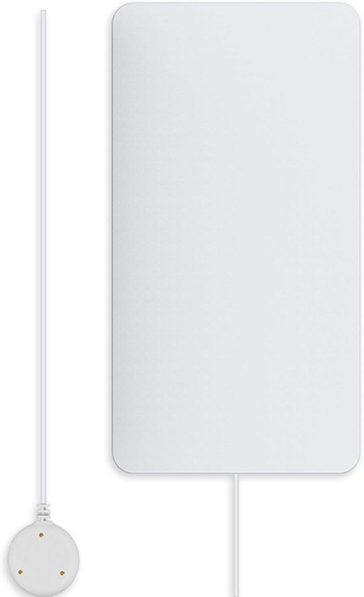 Waterleksensor - Waterdetector Alarm - Voorkom Waterschade - App Bediening - 60 cm Kabel - Wit
