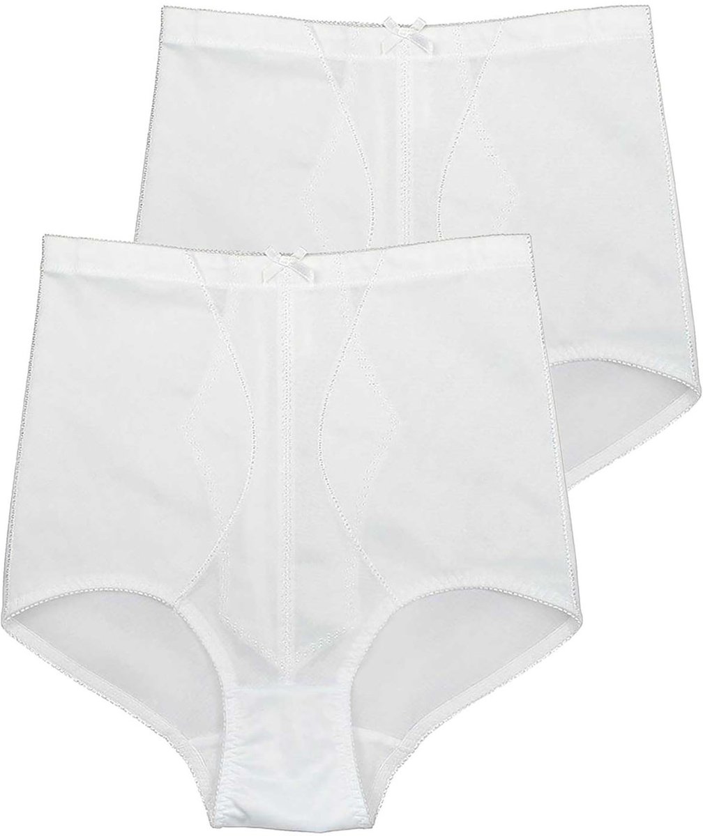 Sassa Verpakking van 2 Voordeelverpakking Bodice Broek Bodyforming wit wit